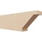 Ekena Millwork 2in. W x 4in. H x 12in. L Burlington Woodgrain TimberThane Rafter Tail, Primed Tan RFTUR02X04X12BURRCPR - alternate 1